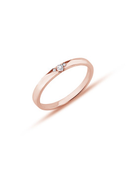 Rose gold engagement ring...