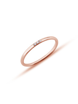 Rose gold engagement ring...