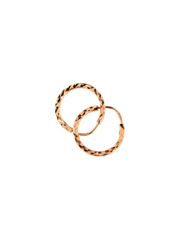 Rose gold earrings BRR01-03-26