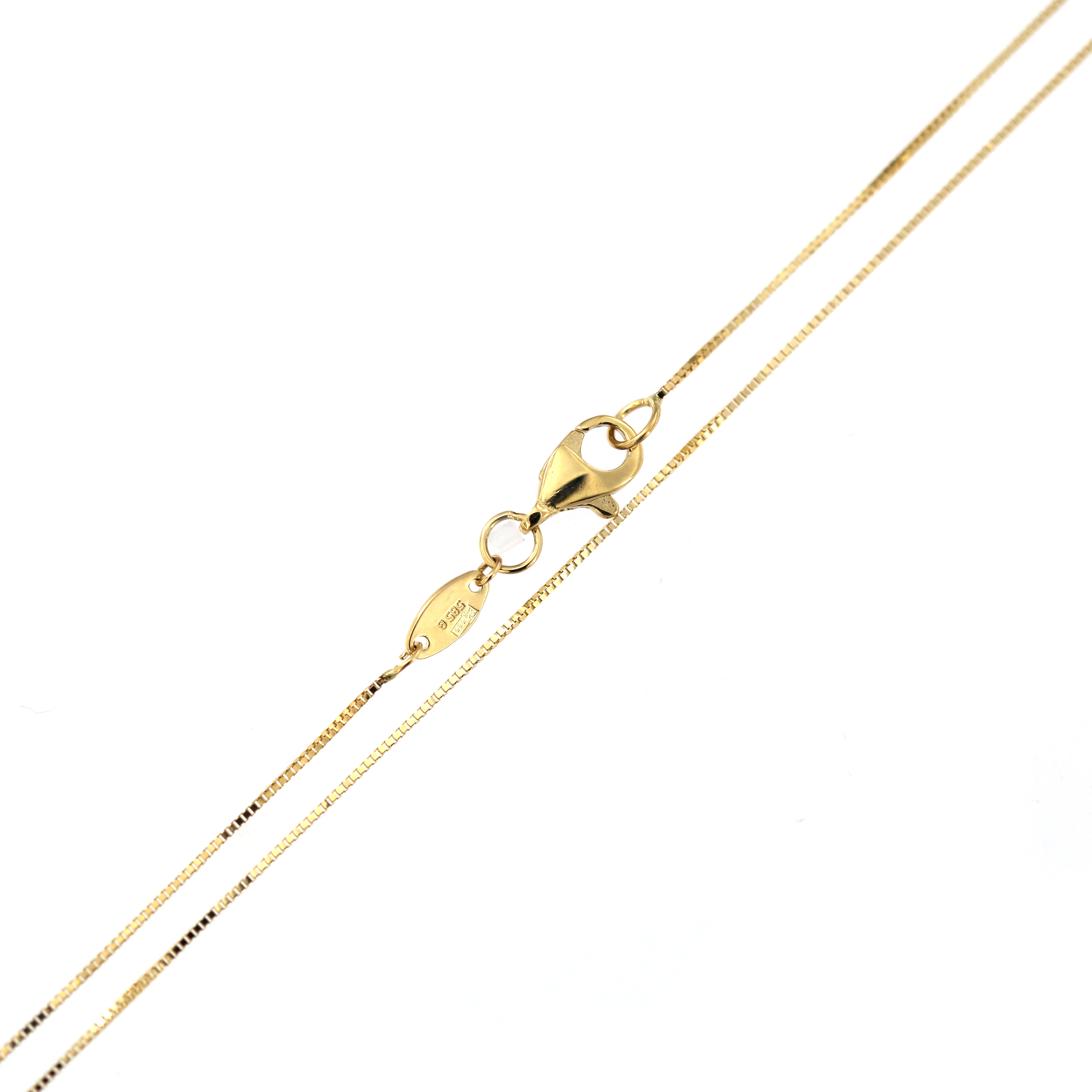 Yellow gold chain CGBOX-0.50MM