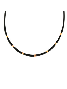 Caoutchouc necklace...