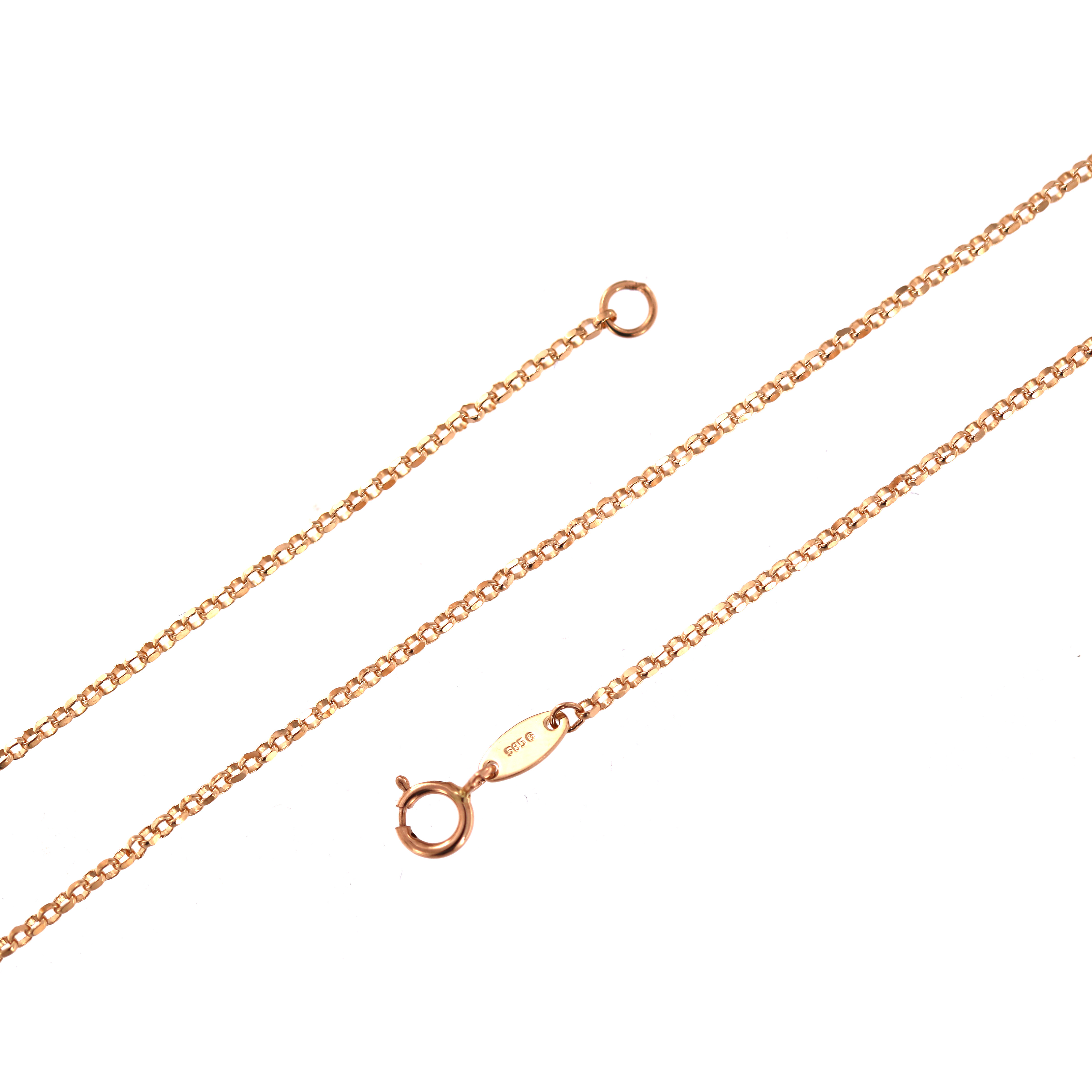 Rose gold chain CRROLO-1.10MM