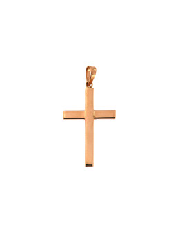 Rose gold cross pendant...