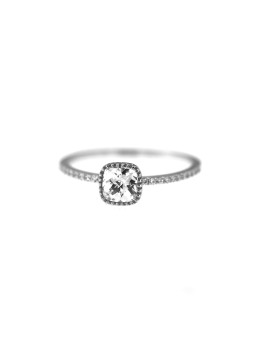 White gold engagement ring...