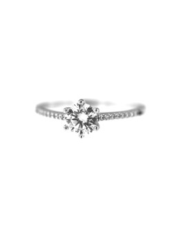 White gold engagement ring...