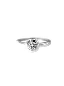 White gold engagement ring...