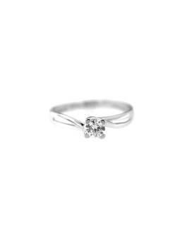 White gold engagement ring...