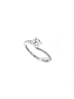 White gold engagement ring...