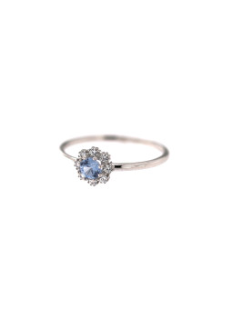 White gold zirconia ring DBA02-03