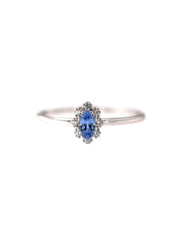White gold zirconia ring DBA02-10
