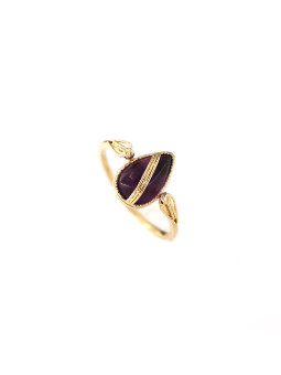 Yellow gold ring DGA14-03