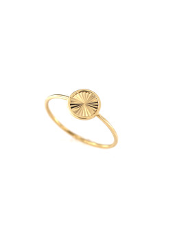 Yellow gold ring DGB01-13