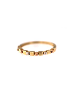 Yellow gold ring DGB05-14