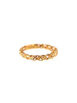 Yellow gold ring DGB05-15