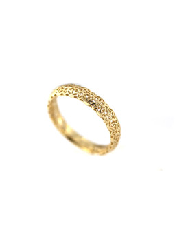 Yellow gold ring DGB05-19