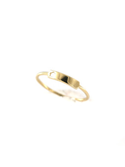 Yellow gold ring DGB09-09