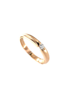 Rose gold engagement ring...