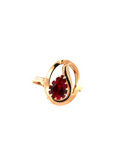 Rose gold zircon ring DRA04-13