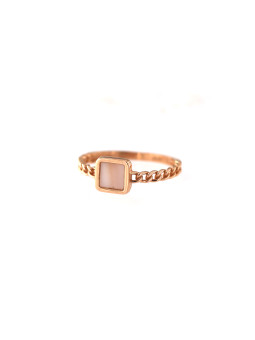 Rose gold ring DRA15-03