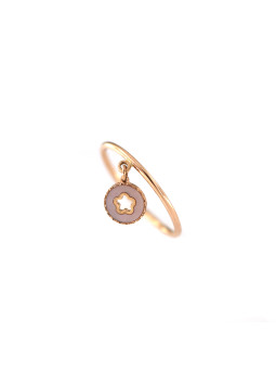 Rose gold ring DRA15-04