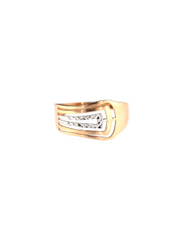 Rose gold ring DRB15-26