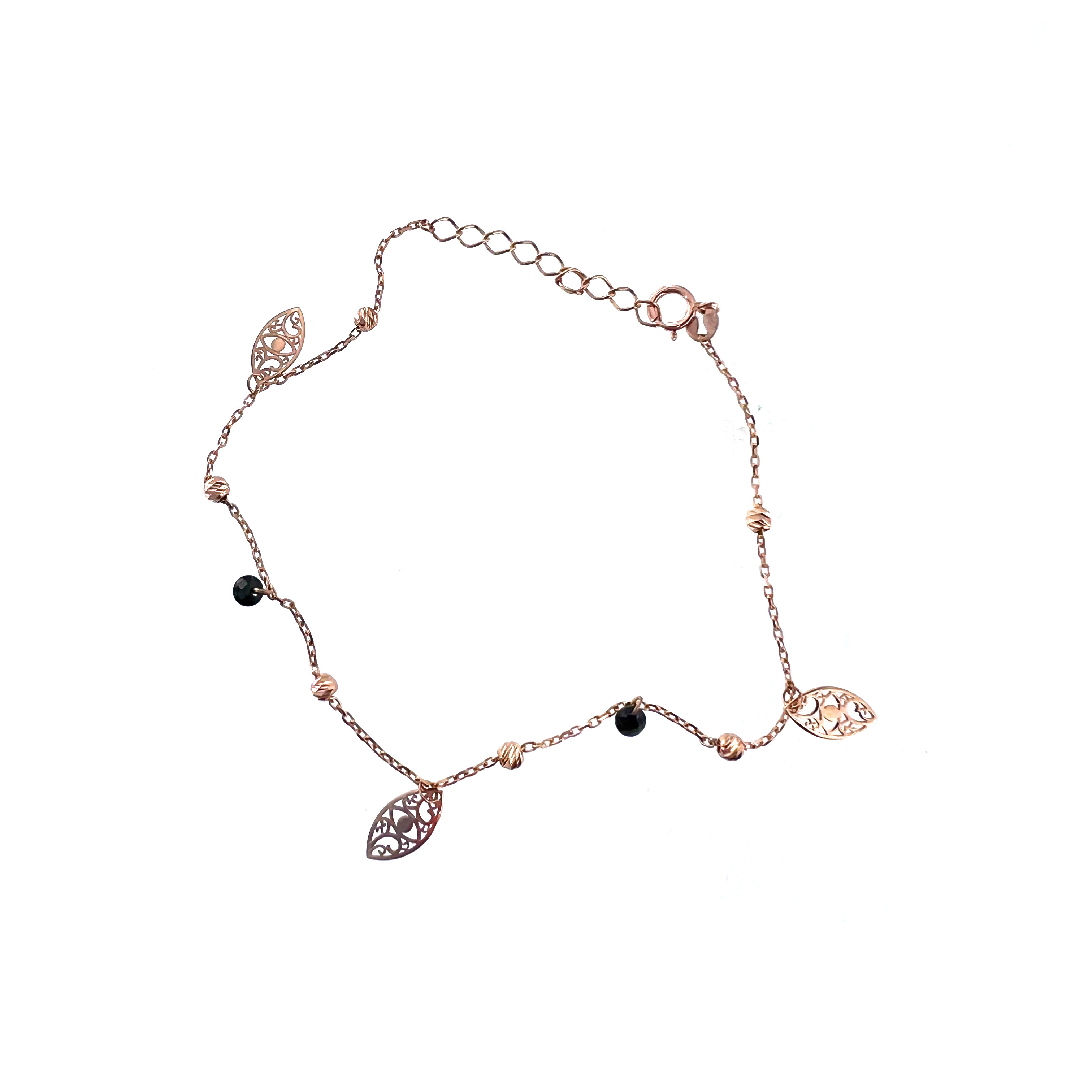 Rose gold anklet EK01-06