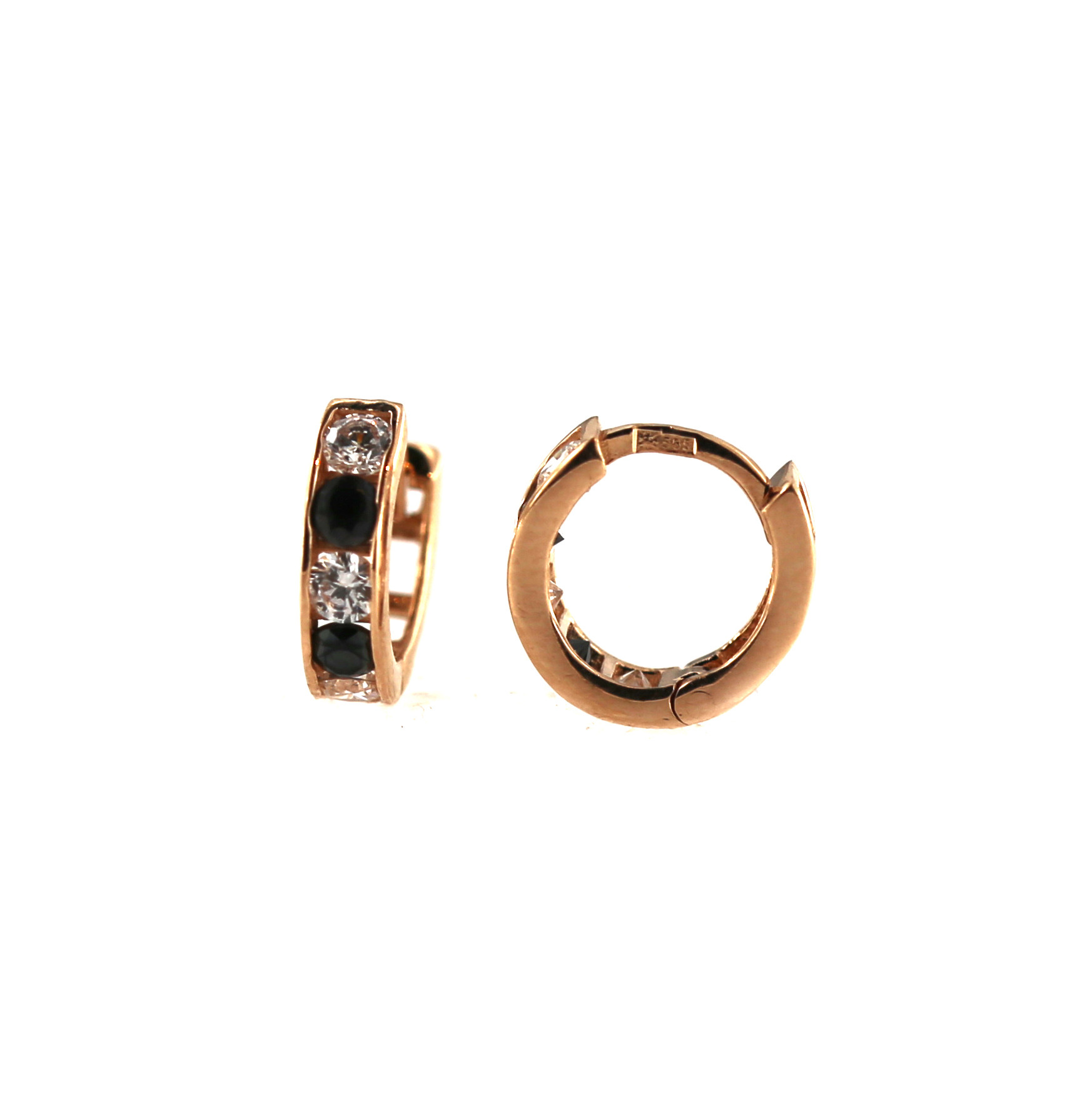 Rose gold kids earrings BRA09-08-01