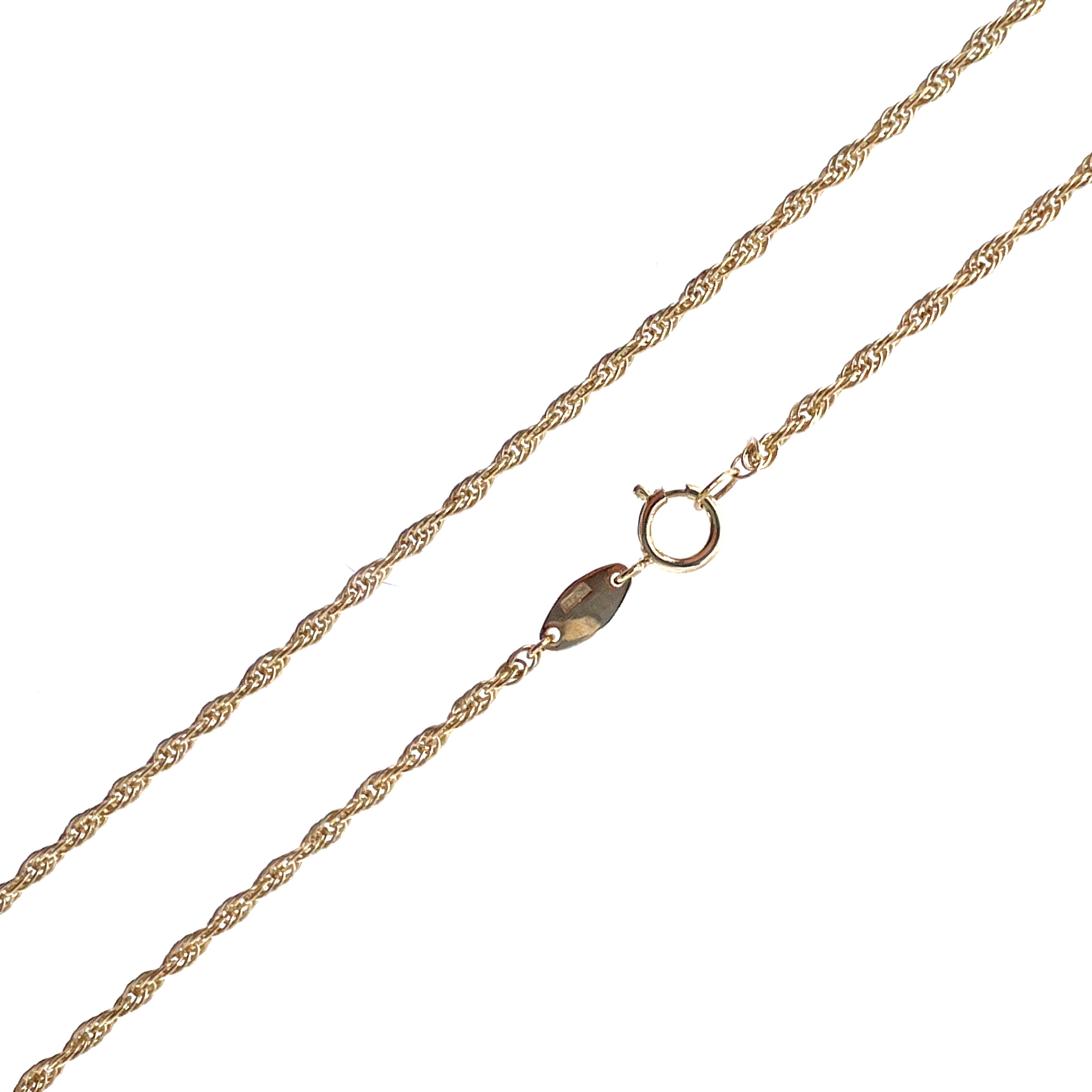 Yellow gold chain CGDRK-2.00MM 50CM