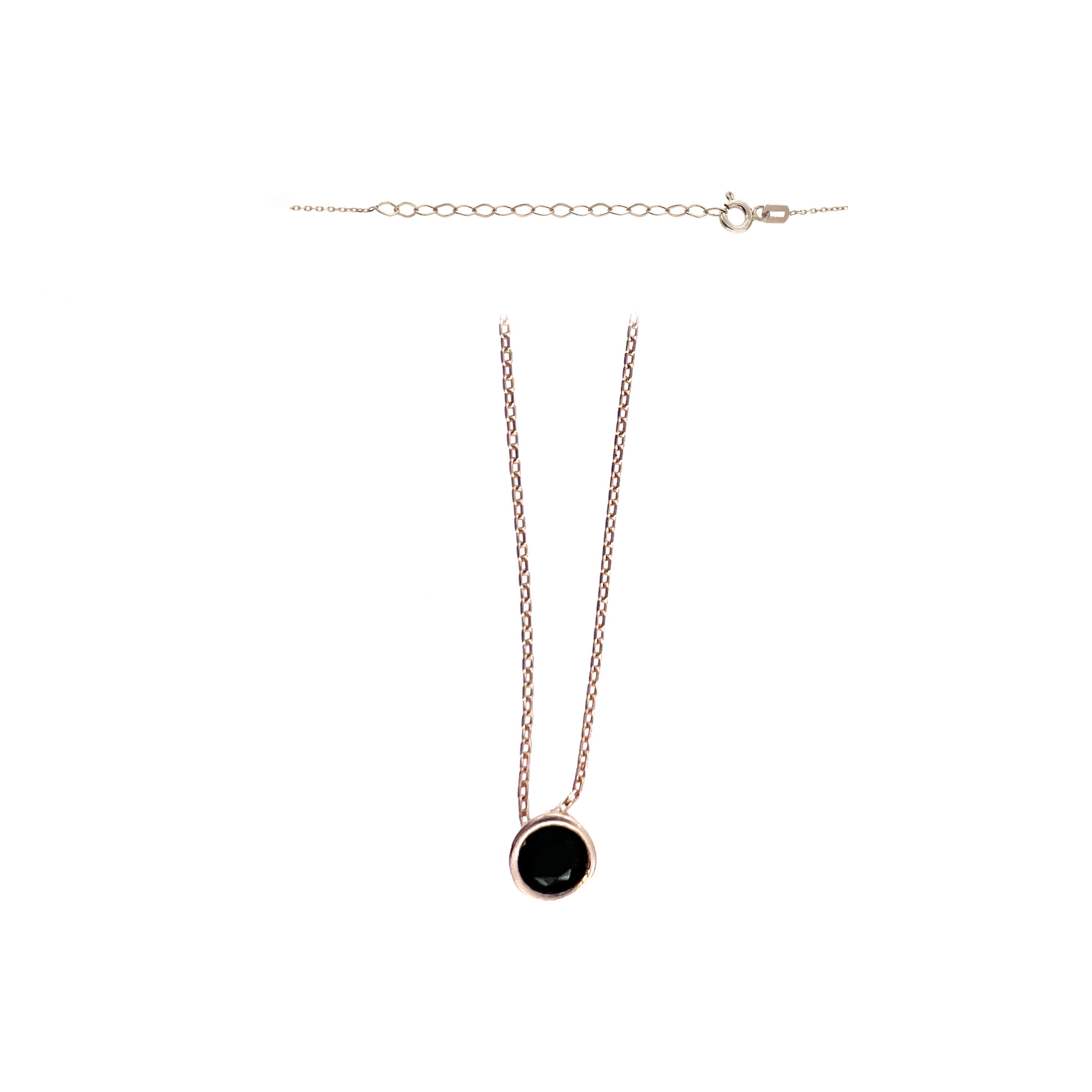 Rose gold pendant necklace CPR-J-01