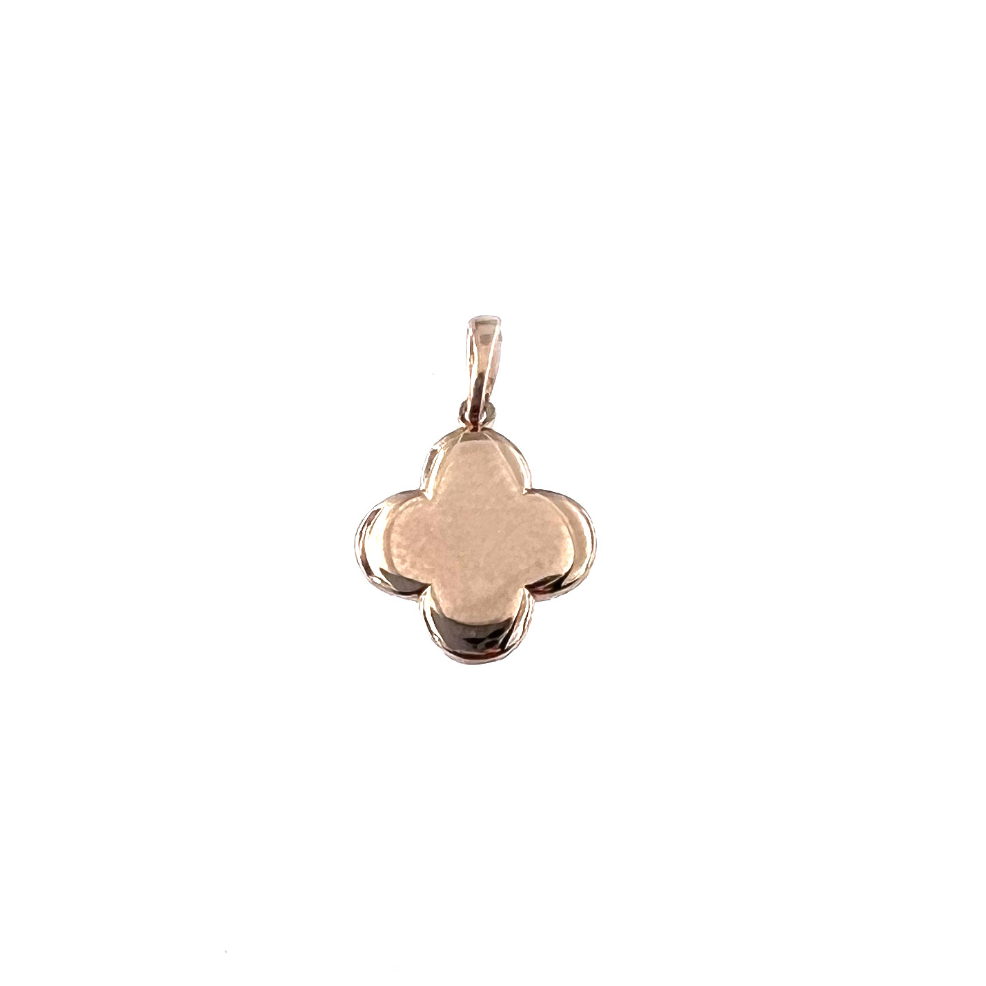 Rose gold four-leaf clover pendant ARF16-11