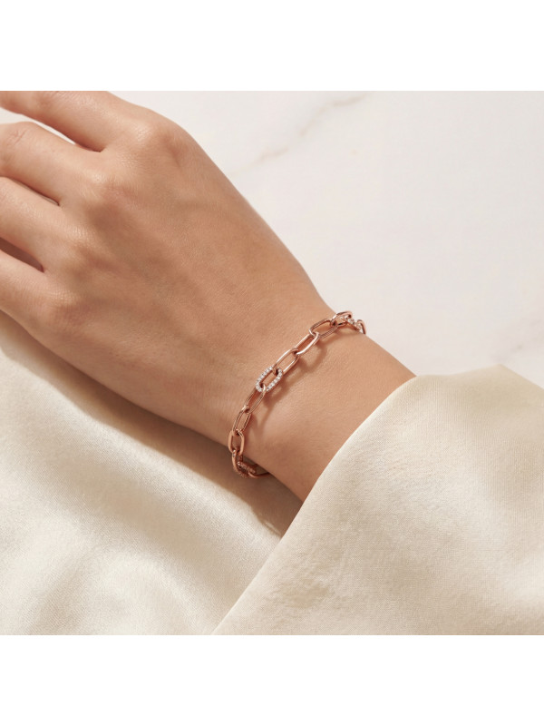 Rose gold bracelet  ESP29-05 19CM