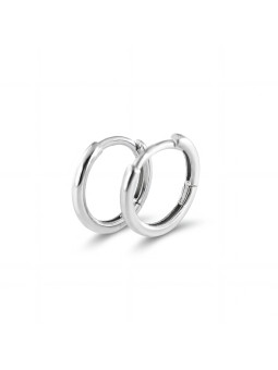 White gold earrings...