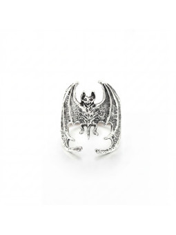 SILVER RING BIKER-Ž-15
