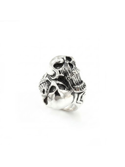SILVER RING BIKER-Ž-16 D22