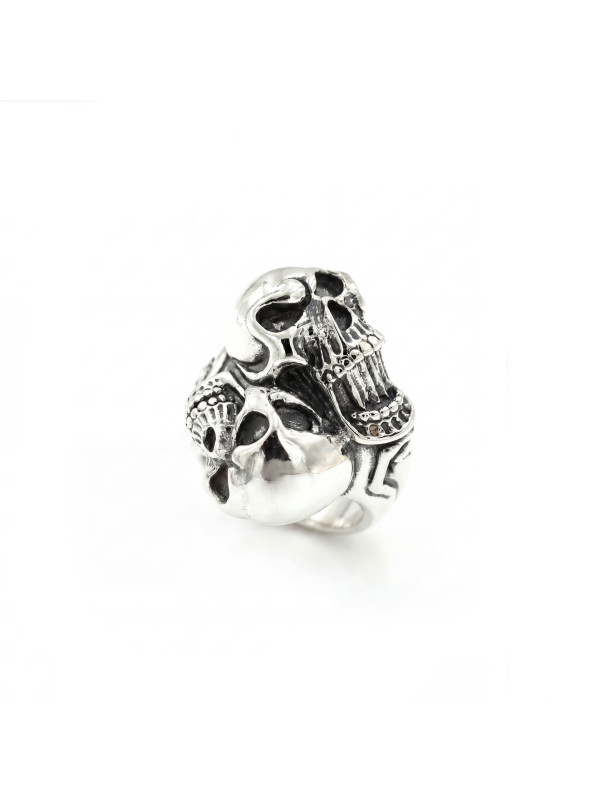 SILVER RING BIKER-Ž-16 D22