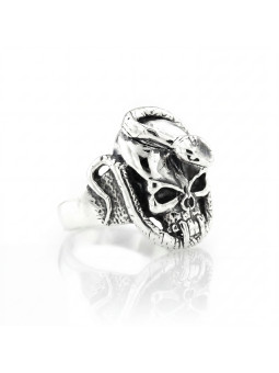 SILVER RING BIKER-Ž-18