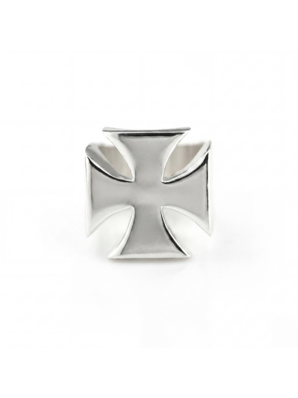 SILVER RING BIKER-Ž-22