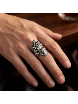 SILVER RING BIKER-Ž-26 D21