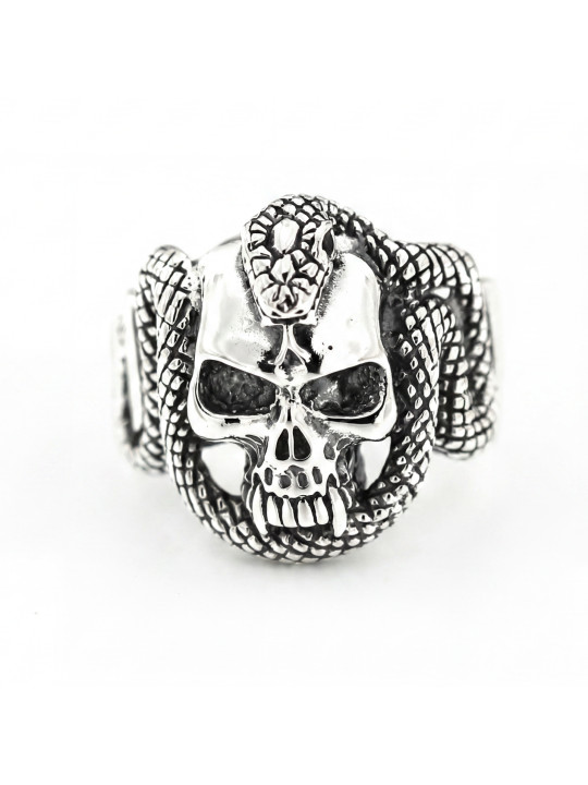 SIDABRINIS ŽIEDAS BIKER-Ž-14 D21