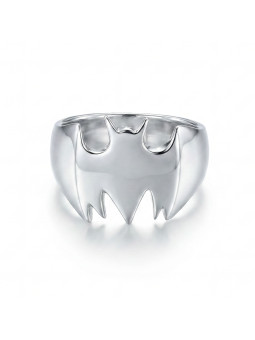 Sterling Silver Bat Ring BIKER-Ž-21