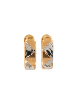 Rose gold earrings BRA02-04-13