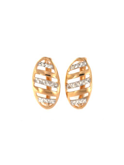 Rose gold earrings BRA06-01-01