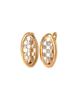 Rose gold earrings BRA06-01-02
