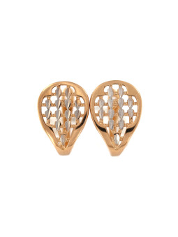 Rose gold earrings BRA06-10-01