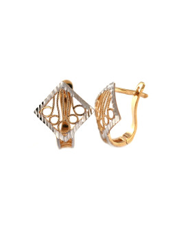Rose gold earrings BRA06-12-01