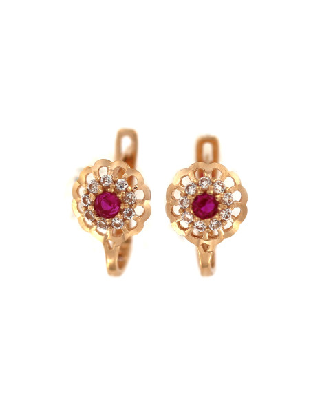 Rose gold kids earrings BRA10-03-03