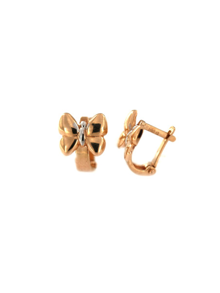 Rose gold kids earrings BRA11-01-06