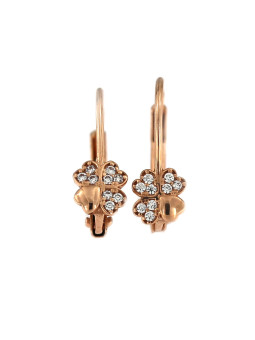 Rose gold earrings BRA11-03-01