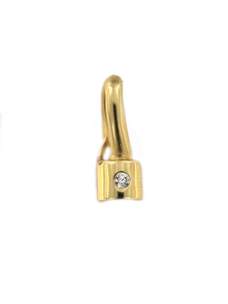 Geltono aukso pakabukas su cirkoniu AGC04-02