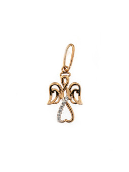 Rose gold angel pendant ARA01-10